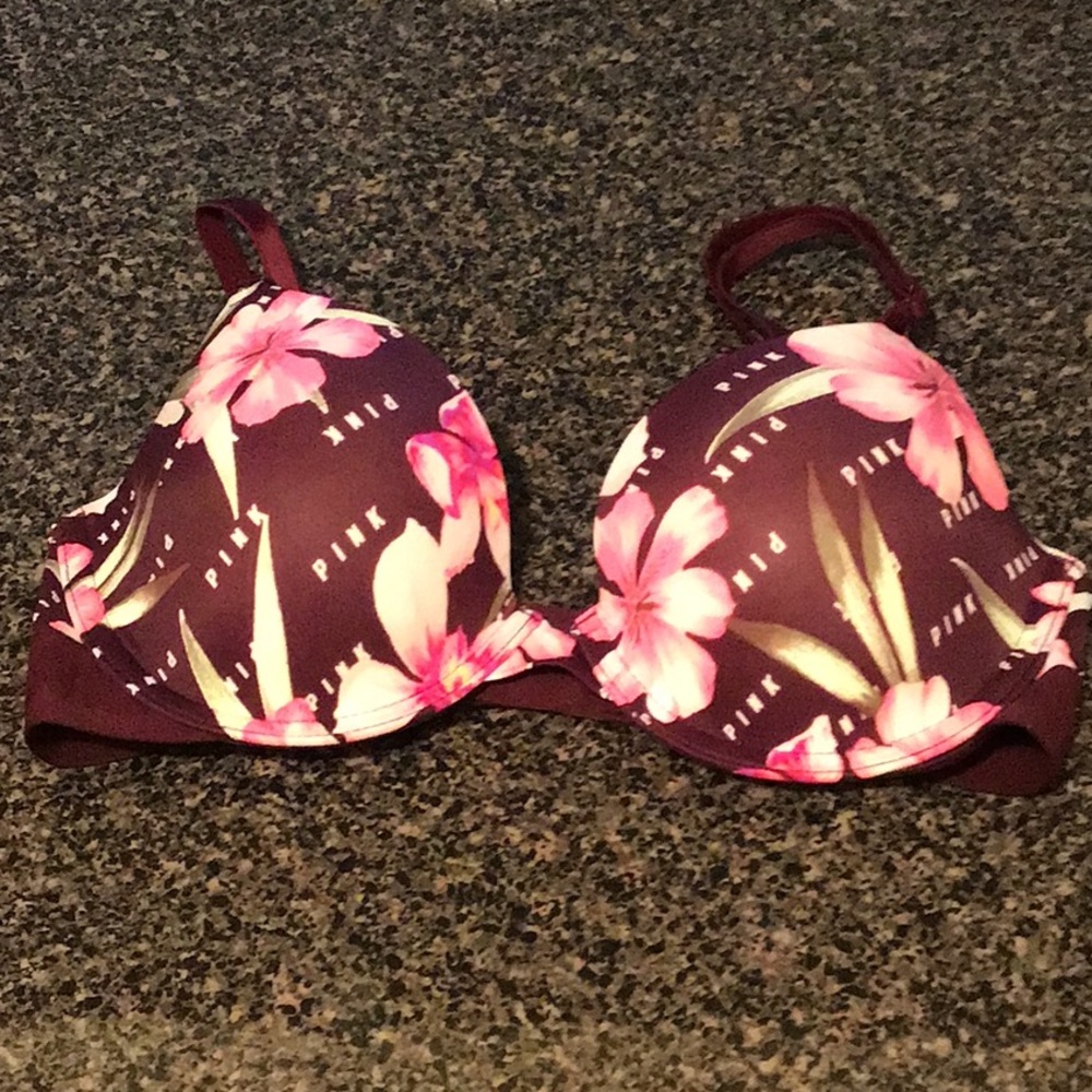 Victoria’s Secret PINK T-Shirt Lined Bra 32C NEW